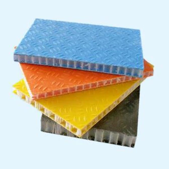 Jel Kap Fiberglas Polipropilen Honeycomb Sandviç Paneller